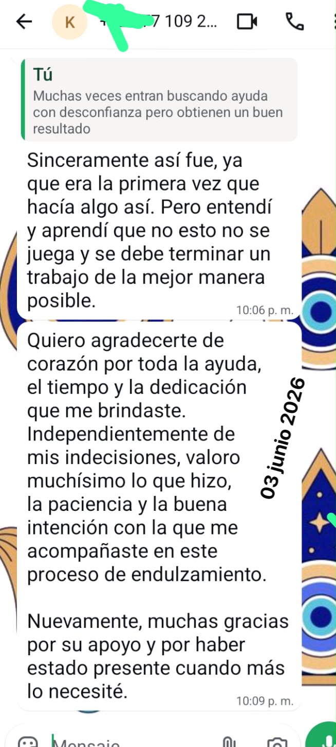 Testimonio real de cliente